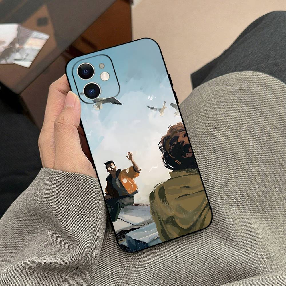 Game Disco G-ElysiumS Phone Case Black Phone Case For IPhone 17/16/15/13/14 Pro Max/ 11Plus/X/Xr/Xs Max 13mini