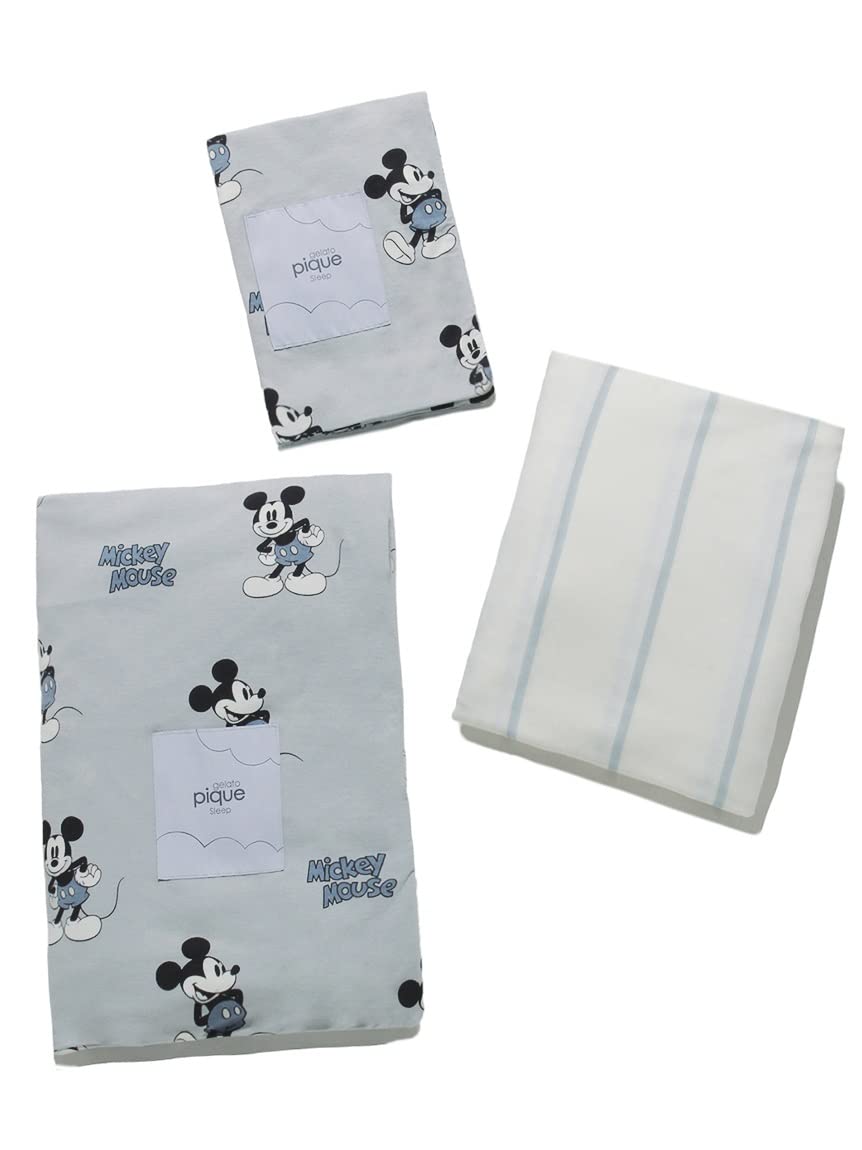 

Gelato Pique Sleep Print Bedding Set PSGG232800 A Size S Mickey/Minnie 3-Piece (Single) Women s