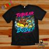 Kids Funny Animal T-shirt Tubular Dude! T-shirt Tubing Rapids Retro 80s 90s