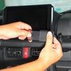 Car Co-pilot Handle Expand Phone Holder Mobile Phone Bracket GPS Phone Stand Bracket  Fit For Suzuki Jimny 2019 Up Car Interior Accessories