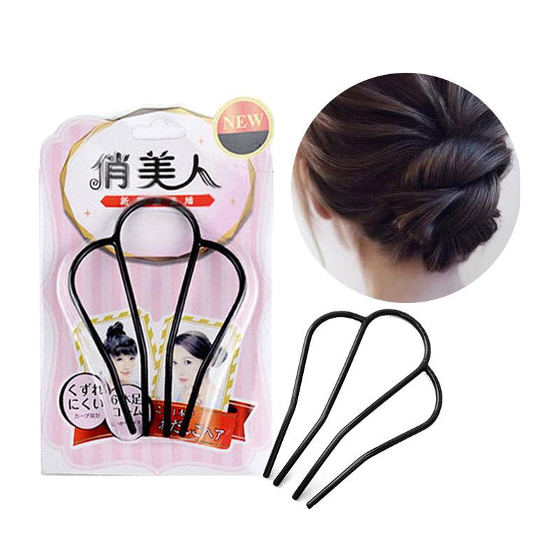 

Hot Black U-shaped Clip Ball Head Hair Iron Lazy Handicapped Party Must Styling Tools Braid Accessories