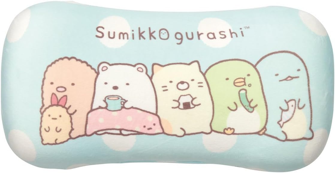 

Marushin Sumikko Gurashi Backrest Lumbar Soft and Perfect Gift for Birthdays and Product 6575017600 Cushion, Pillow, Low-Rebound, Comfortable,