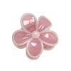 European Jelly Color Flower Claw Clip - Summer Beach Hair Accessory