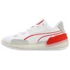 Clyde Hardwood Versatile Comfortable Non-Slip Durable Low-Top Basketball Shoes Unisex Sneaker White Red 311900-02