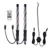 Universal RGB LED Whip Lights Flagpole Antenna Brake Light Waterproof Spiral Lamp Remote for Offroad Truck ATV UTV