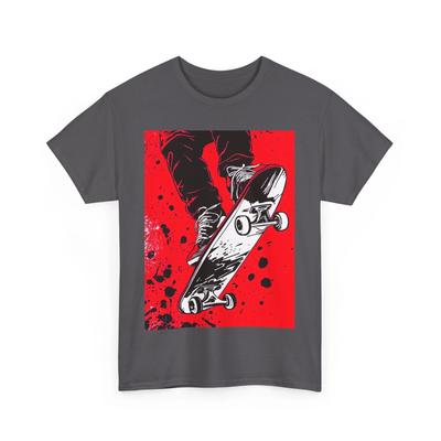 SKATEBOARD SKATER KUNST T-SHIRT TEE GESCHENK MÄNNER FRAUEN TEENAGER STREETWEAR RETRO SHIRT