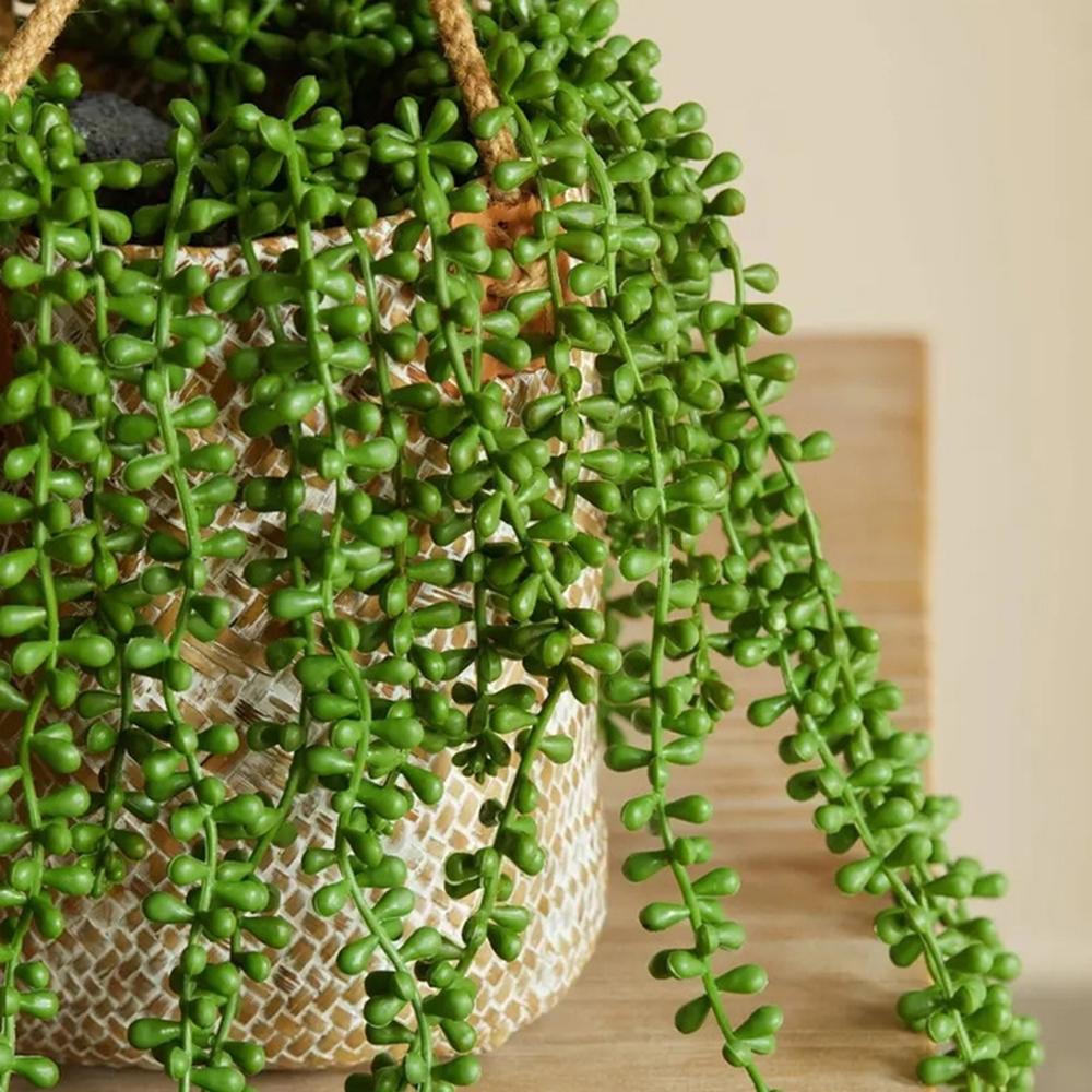 1PC Artificial Green Plants, Love Tears, Home Decoration, Fake Plants, Simulated Green Plants, Ceiling, Plastic Vines