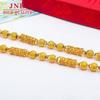 Gold Plated Men's Necklace Imitation Gold Jewelry Fashion Domineering Hollow Buddha Beads Faucet Necklace