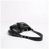 Women  Fashion Shoulder Bags Black PU Leather Underarm Bags Ladies High Quality Handbags Hot Girls Armpit Bags Wallet Purse