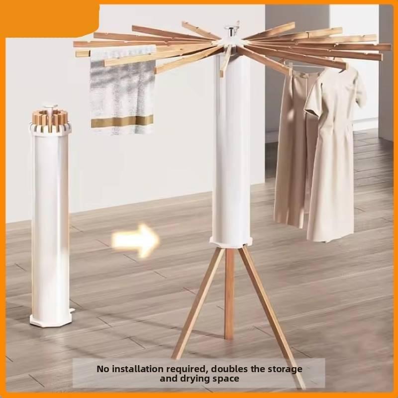 Drying Tripod Octopus Rack With Foldable Design For Indoor Outdoor Laundry Use