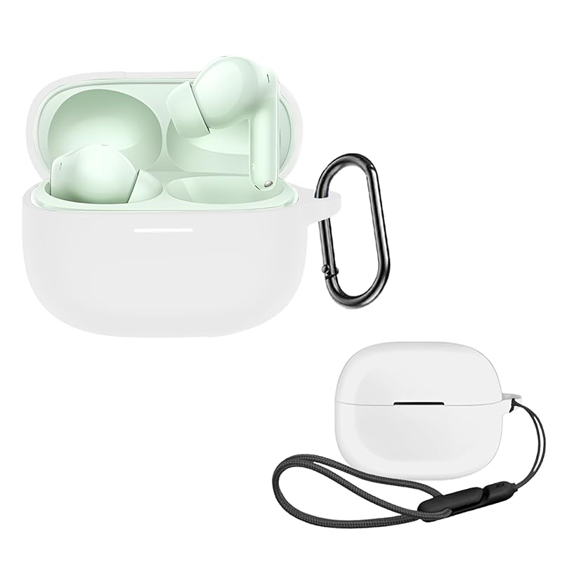 

For Redmi Buds 6 Pro case Made of silicone material [YEZHU] Wireless earphones for silicon storage case convenience trip lightweight Full protective