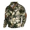 Spring And Men's Standing Collar Sweatshirt Is Outdoor Casual Sweaters Tops