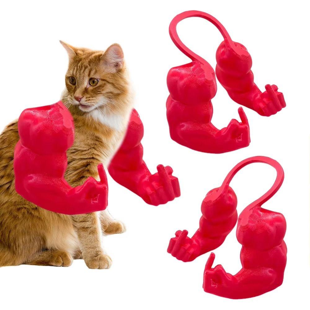 Adjustable 3D Printed Cat Muscle Arm Playful Gesture Cat Fist Hulk Arm  Role Play
