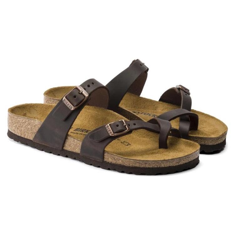 Birkenstock Mayari Natural Leather Oiled 'Habana' 0171321