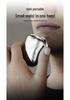Portable Mini Electric Shaver - Rechargeable, Easy-to-Clean Razor with Long Battery Life for Men