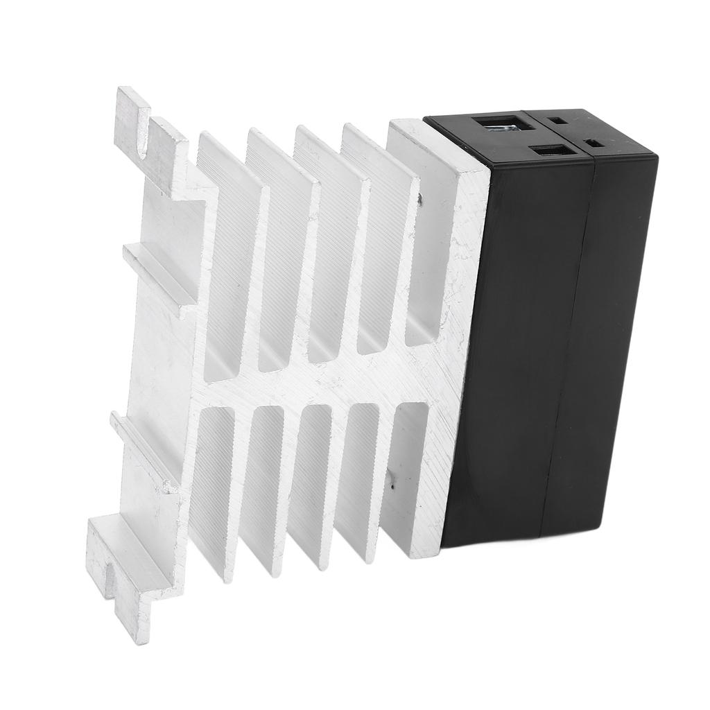 Solid State Relay SSR 3‑32V DC Input To 5‑220V DC Output with Heat Sink for Home