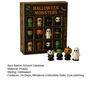 Yousheng Halloween Advent Calendar 24-Day Halloween Countdown Calendar with 24 Pcs Miniature Collectible Horror Doll Figures for Kids And Adults