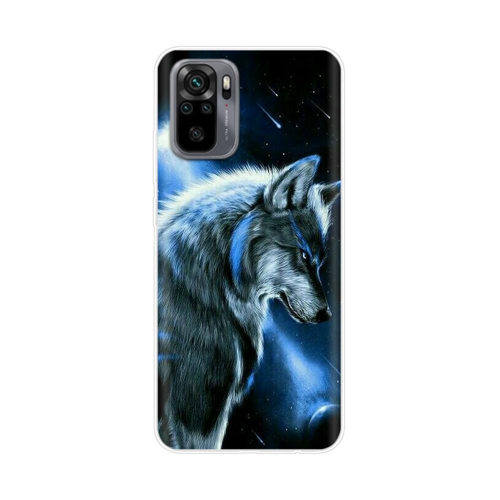 For Xiaomi Redmi Note 10S Case Note 10 Silicone Soft TPU Back Cover For Xiaomi Redmi Note 10 Pro Note10 S Phone Cases Coque Bags