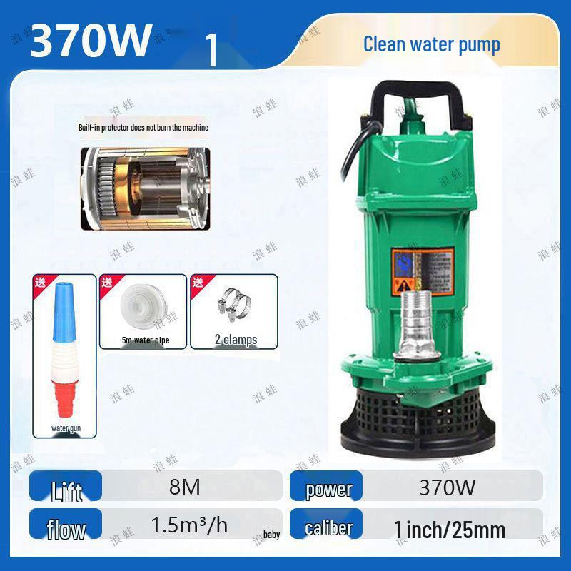 Copper Core 220V Stainless Steel Submersible Water Pump for Household, Sewage, and Agricultural Use