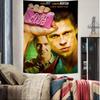 Movie Fight Club Colorful Tapestry Wall Hanging Hanging Tarot Hippie Wall Rugs Dorm Wall Art Decor