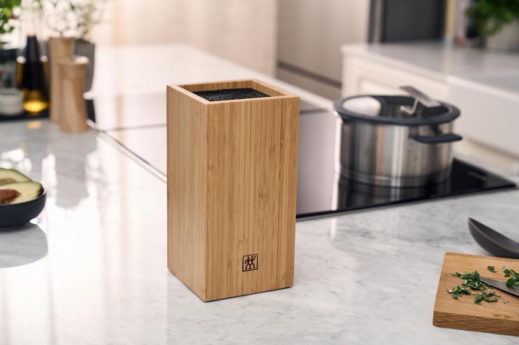 ZWILLING Bristol Knife Block Vertical Knife Stand with Japanese Z1028-185 - Non-Slip Base, Space-Saving Design. [Official Retailer]