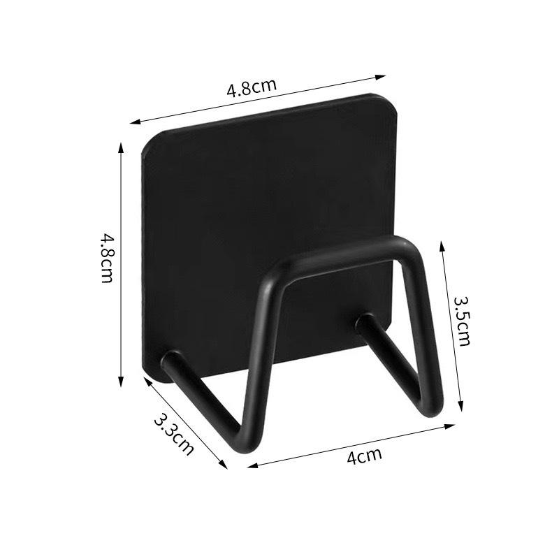 Stainless Steel Adhesive Hooks for Bathroom & Kitchen - Traceless, Rust-Resistant, Strong Adhesion