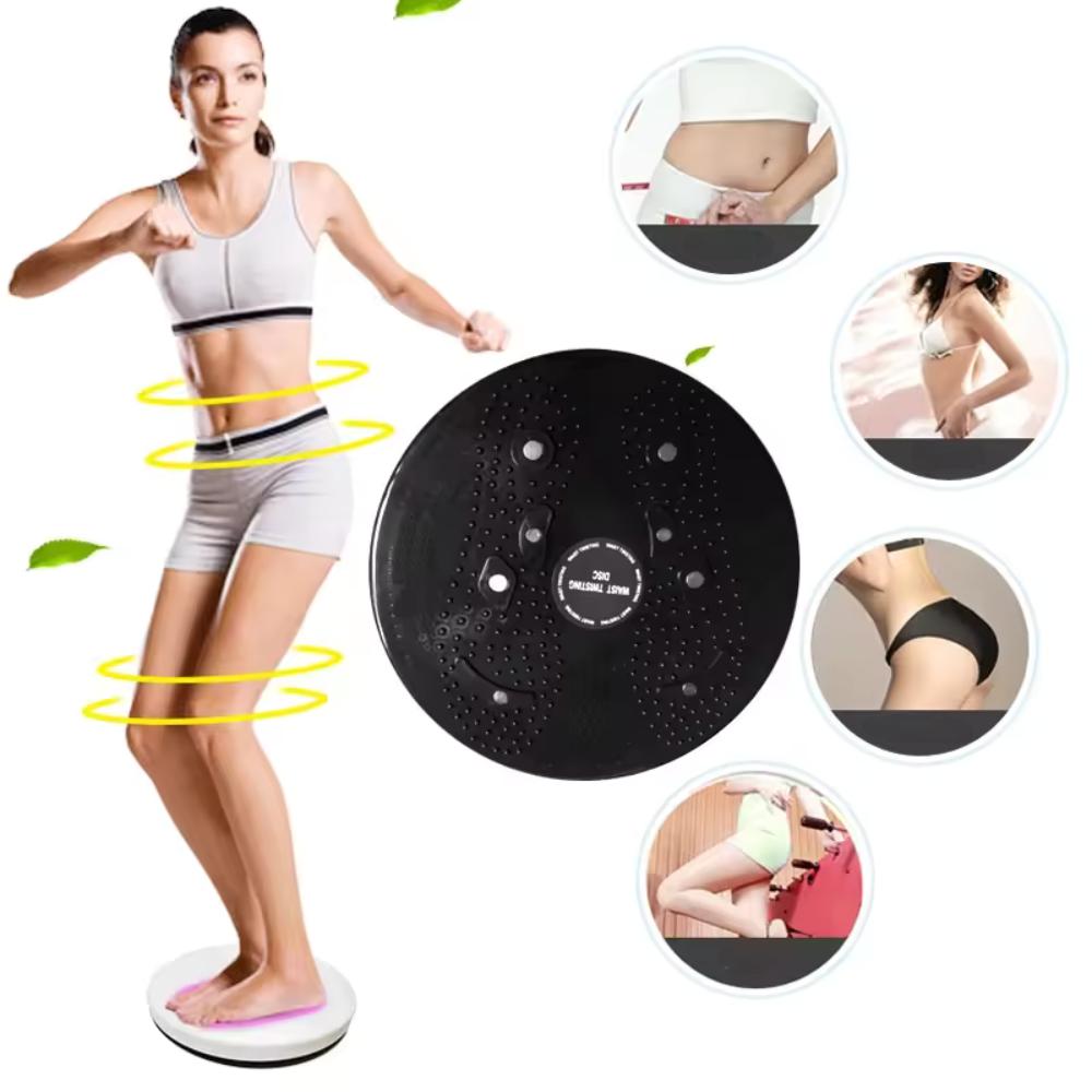 Twister exercise disc rotating foot massager magnets magnetotherapy fitness