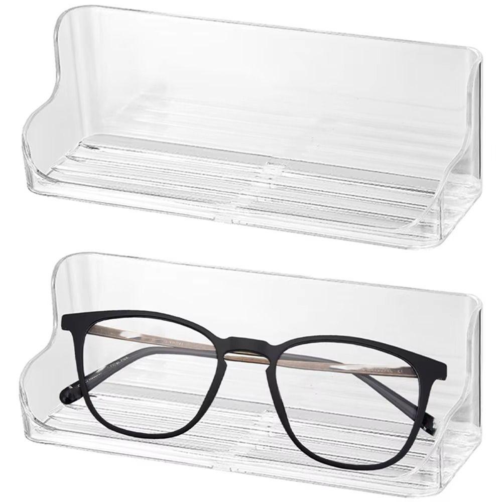 Multifunctional Glasses Storage Holder Punch-Free Eyeglass Organization Stand Rack