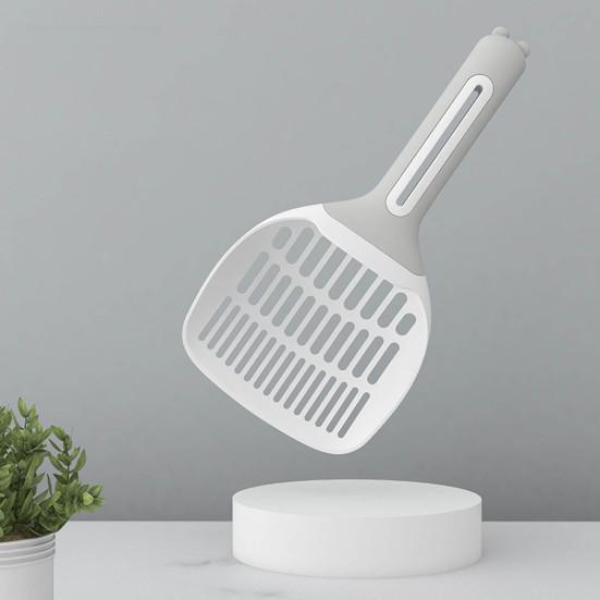 Kätzchen Katzenstreu Schaufel Langer Griff Einfache Filtration Umweltfreundlich Praktisch Katzenstreu Schaufel Haustierprodukt