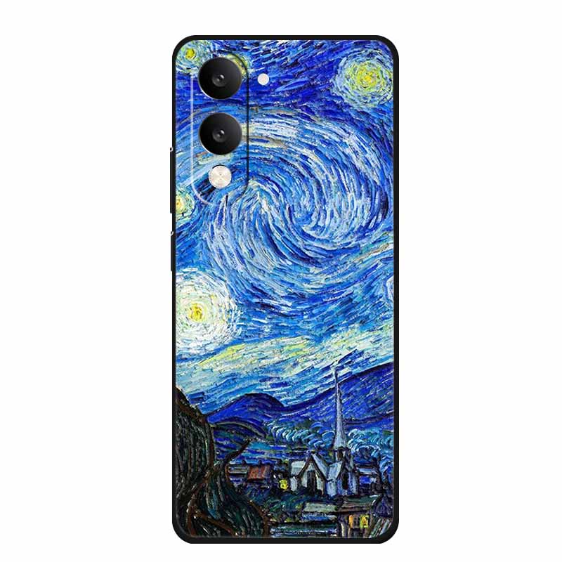 3D Emboss Case For Vivo iQOO Z10 Lite Phone Case Coque Flowers Silicone Soft Back Cover For Vivo Y29S Y29T Y19s GT 5G Case Funda