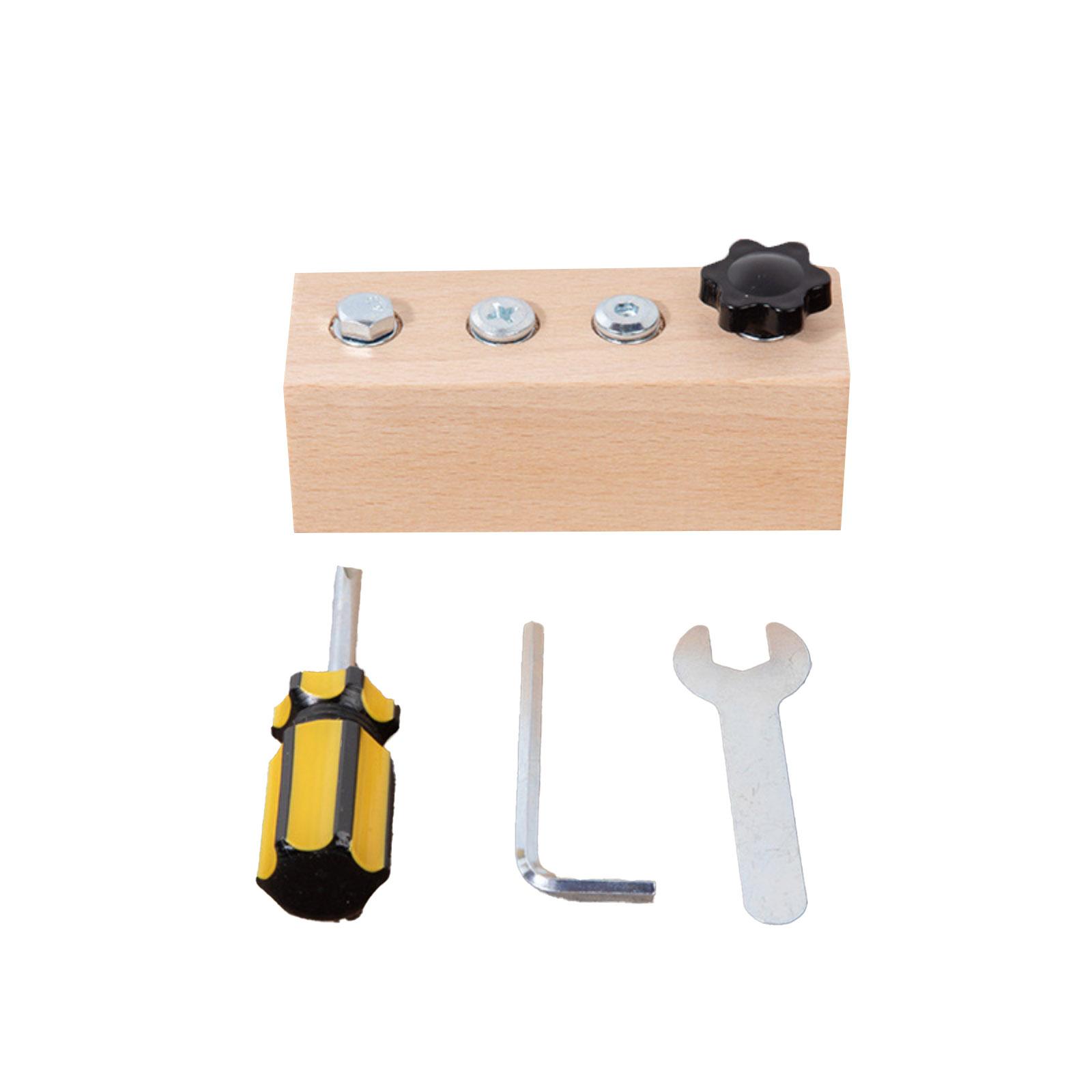 

Puzzle Early Education Assembly And Disassembly Tools, Children s Busy Board Toys One Size