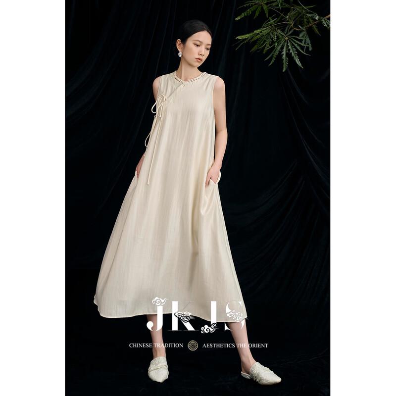 

JK&JS Цаншань Фусюэ Современное китайское платье-чонсам без рукавов S