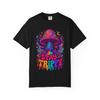 Psychedelic Mushroom Stay Trippy T-Shirt | Neon Drip Illustration