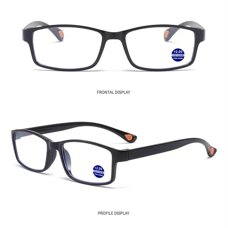Ultra Clear Lenses Anti-Blue Reading Glasses For Men And Women Hd Telephoto Glasses  Smart Zoom Reading Glasses