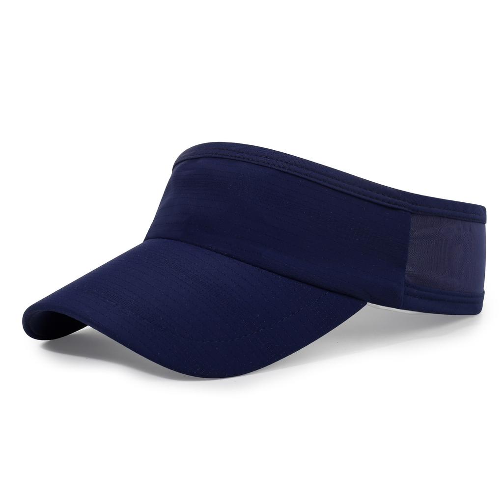 Unisex-Hut, Sport-Sonnenhut zum Laufen, Monochromer leerer Strohhut