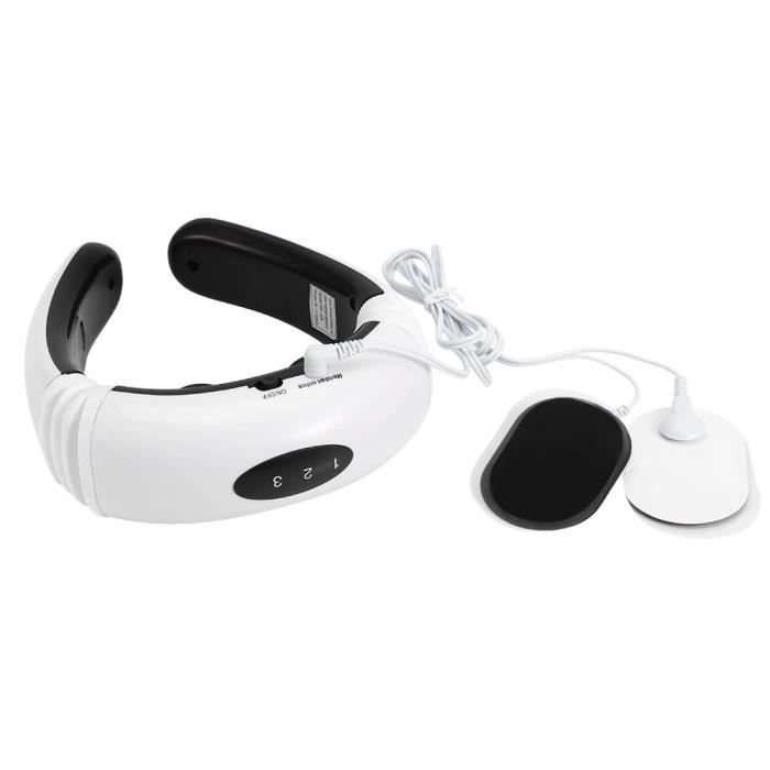 Neck Massager - Dewin - Electric Device - 3D Technology - Magnetic Effect - LED