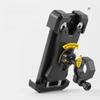 Bike Phone Mount Abs Steel Shockproof Holder For Ebike And Delivery Riders