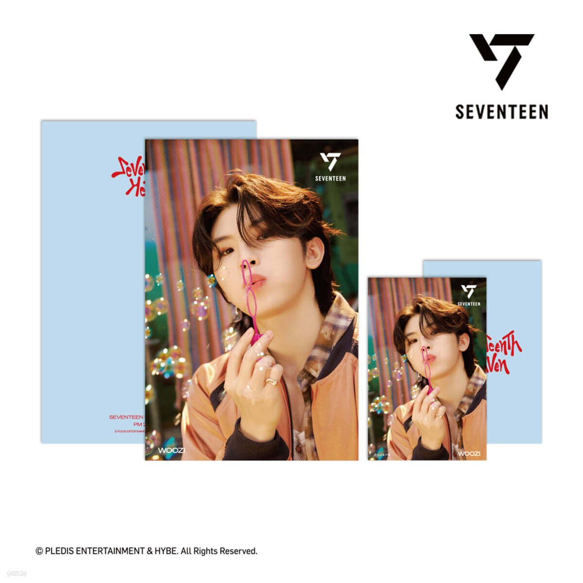 

[SEVENTEEN - SEVENTEENTH HEAVEN] 3D Lenticular Postcard [PM 2:14 ver.][Woozi ver.]