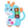 Brinquedo Educacional Teclado Girafa Animal Bebê Brinquedo Musical Girafa Desenho Animado Brinquedo Piano Eletrônico para