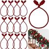 20 Inch Christmas Wreath Bands Flexible Twist Tie Decorations For Holiday Home For Christmas Tree Decorations Wreath Bands