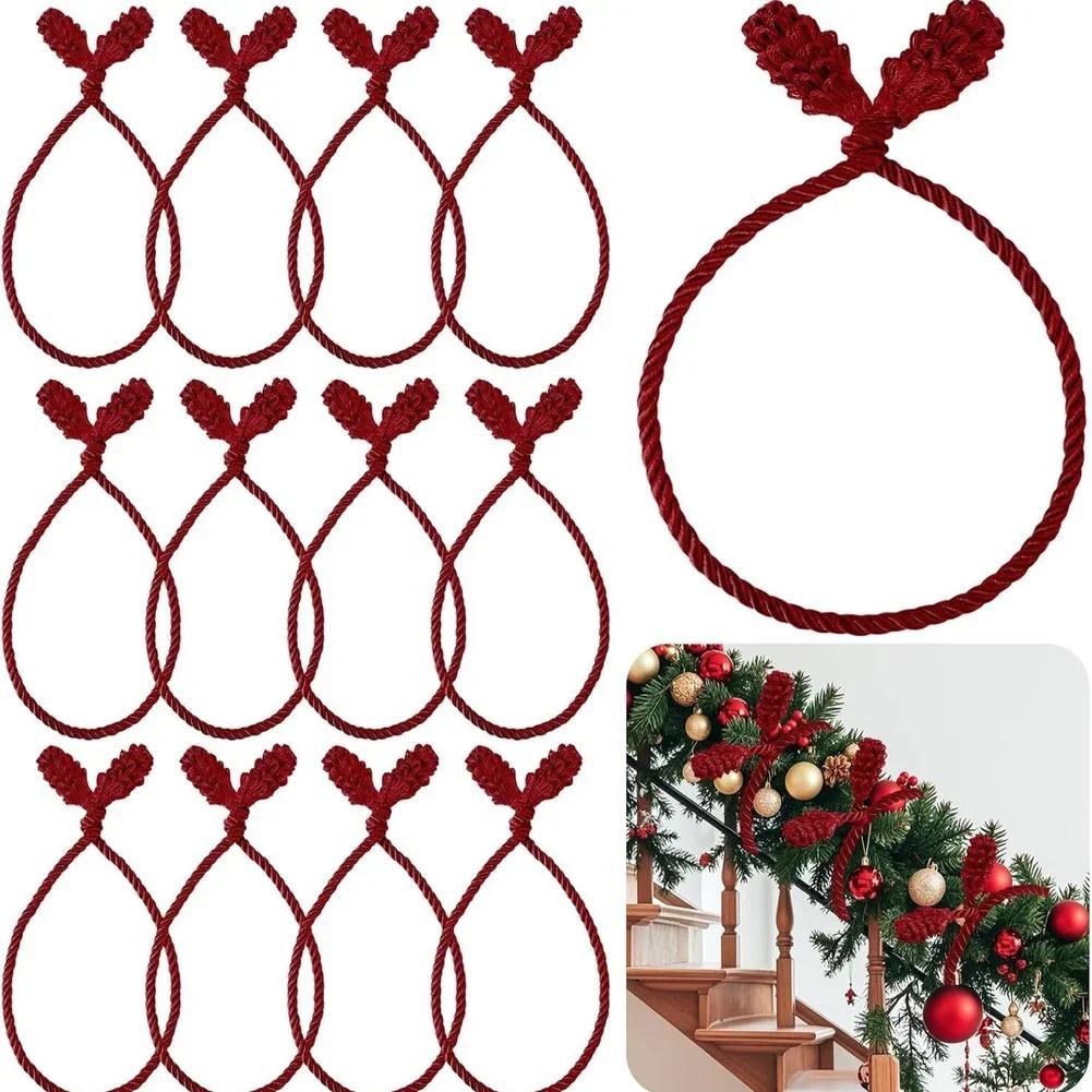 20 Inch Christmas Wreath Bands Flexible Twist Tie Decorations For Holiday Home For Christmas Tree Decorations Wreath Bands