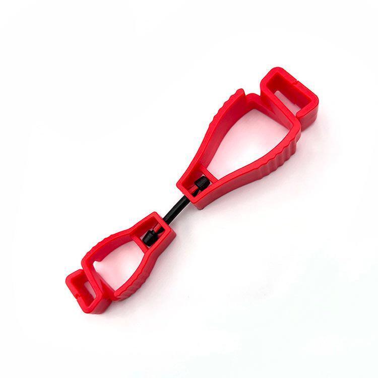 Work Glove Clip Holder-Guard Safety Interlock Clamp Grabber Carabiner Garden US