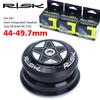 Mountain Bike Headset Downhill 44-49.7mm Cone-Shaped Compatible with 1.5 Tapered Fork Bearings Complete Set Durable Smooth