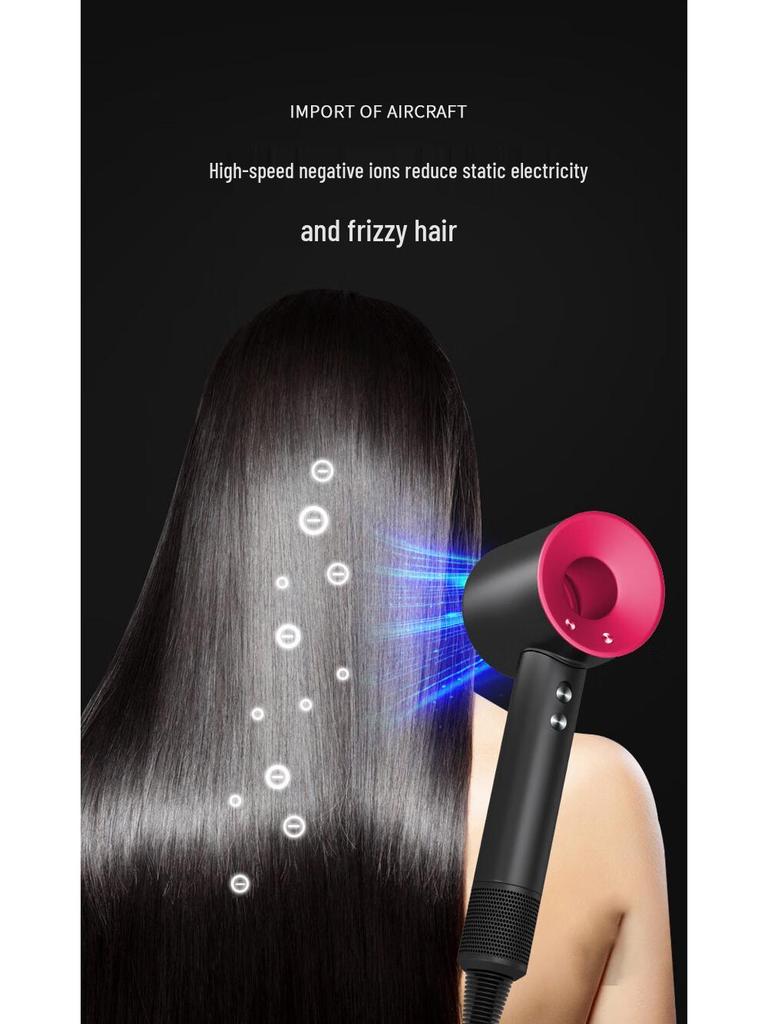 High-Power Professional Hair Dryer: Constant Temperature, Silent Design for Hair Care in Hotels and Supermarkets.