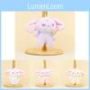 Adorable Plush Bunny Keychain Soft Stuffed Animal Doll Wedding Favor Toy