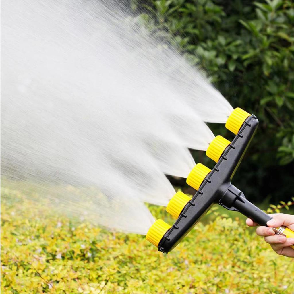 3 Nozzle High Pressure Fine Mist Sprayer For Garden Farm Vegetable Flower Watering Irrigation Garden Hose Nozzle Sprayers