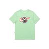 Nike T Shirts Men's Green Crew Neck Moderate Straight Fit CW0387-318