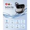 EarFun Clip Earhook Earphones Bluetooth 6.0/LDAC, 40H Playtime, IP55, Silver Gray