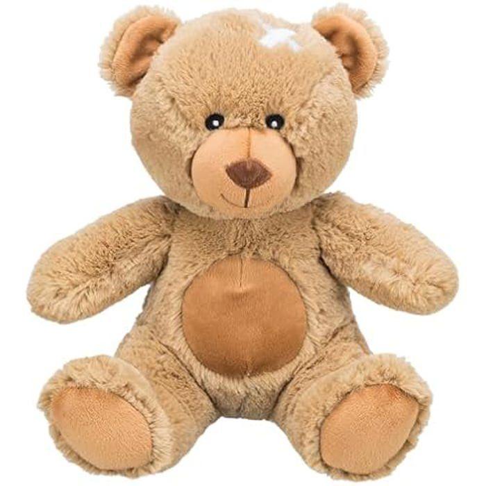 Peluches - TRIXIE - Teddy Eddy - 23 cm - Marron - Polyester Recyclé