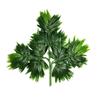 Artificial Banyan Maple Mango Leaves Fake Foliage Greenery Stems for Decoration Outdoor Landscape Tree Making